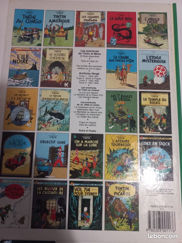 Bd les aventures de tintin (image 2)