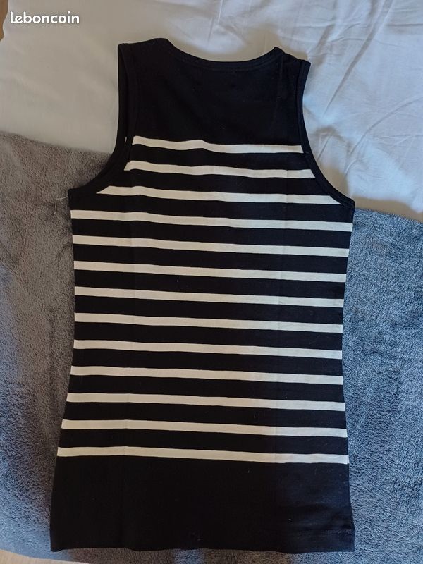 Débardeur Femme Little Marcel Neuf Avec étiquettes, Couleur Blanc, Taille L