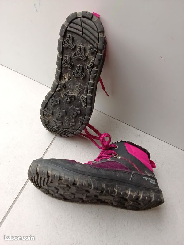 Chaussures de randonnée chaudes imperméables - Pointure 33 (image 3)