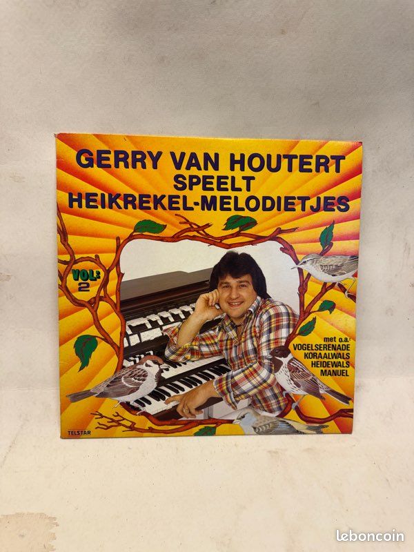 Vinyle LP – Gerry Van Houtert – Speelt Heikrekel-Melodietjes Vol. 2 (image 1)