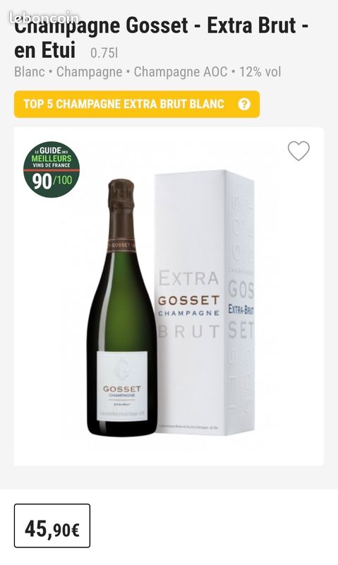Champagne extra gosset brut (image 3)