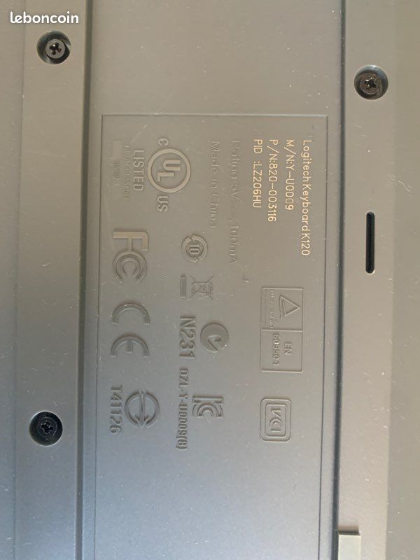 Clavier ordinateur logitech (image 6)