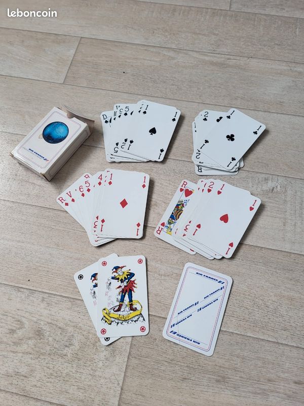 Jeu de carte Air France Vintage (image 3)