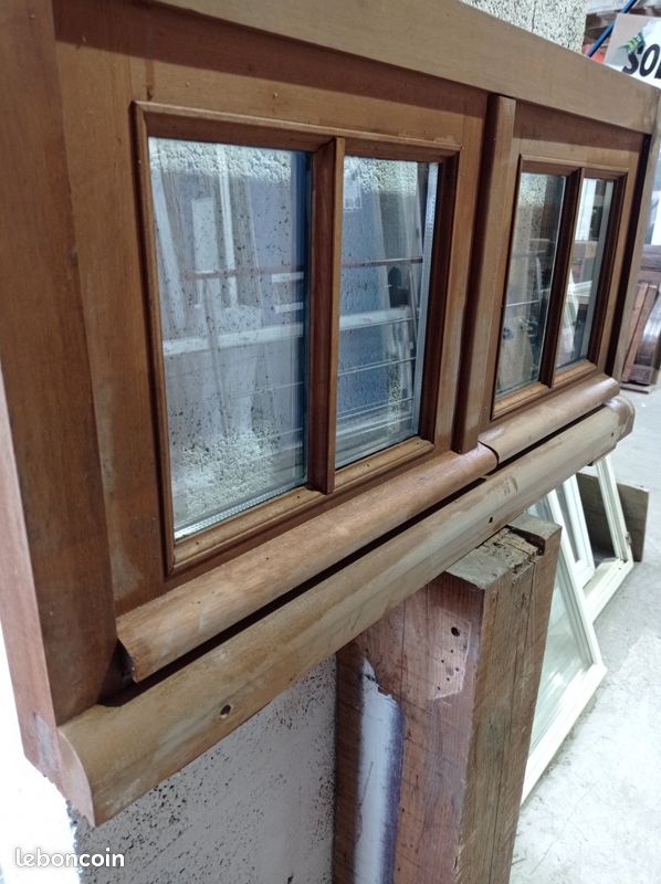 106 x 54 fenêtre bois DV (image 3)