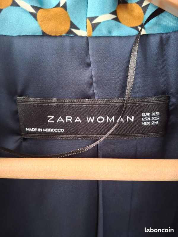 Veste blazer style pyjama ZARA (image 8)