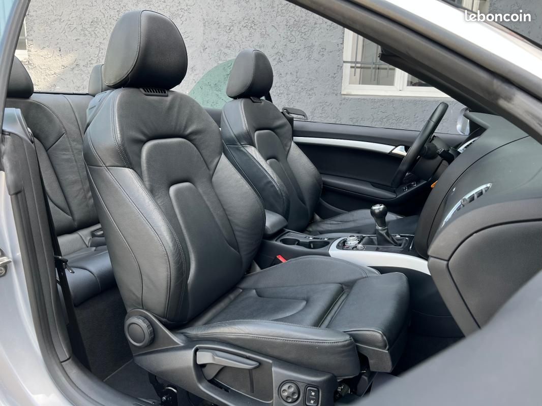 Audi A5 Cabriolet 1.8 TFSI 177 S line / CUIR SIEGES CHAUF VENTIL MODES DE CONDUITE ... (image 19)
