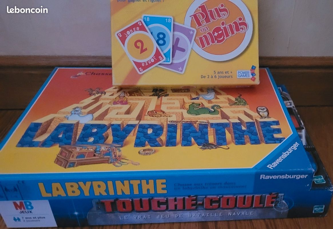 Jeux de société de 5 à 10 pièce (image 1)