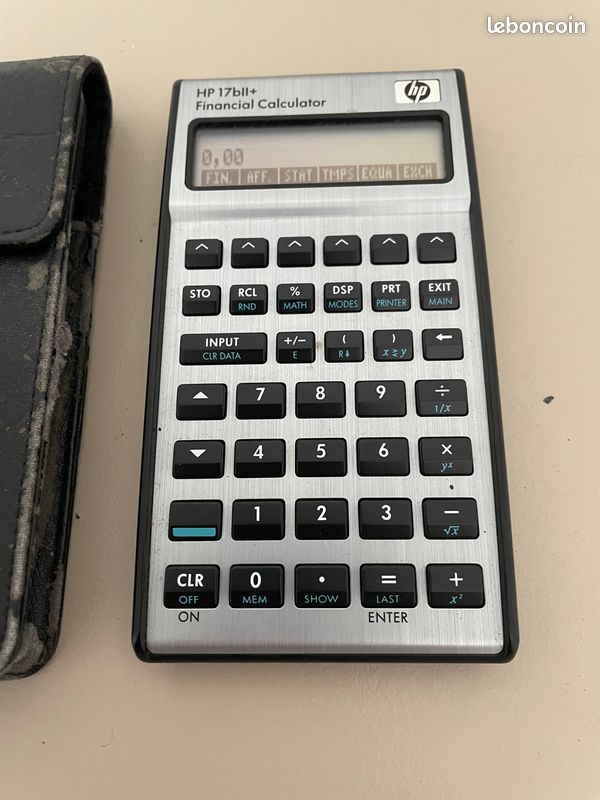 Calculatrice Financière HP-17BII+ - Pour études Et Professionnels