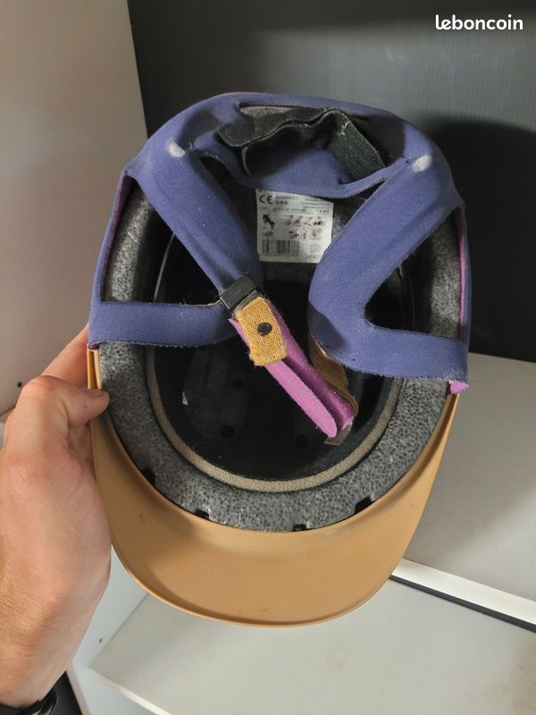 Bombe/casque équitation 51/53cm (image 4)