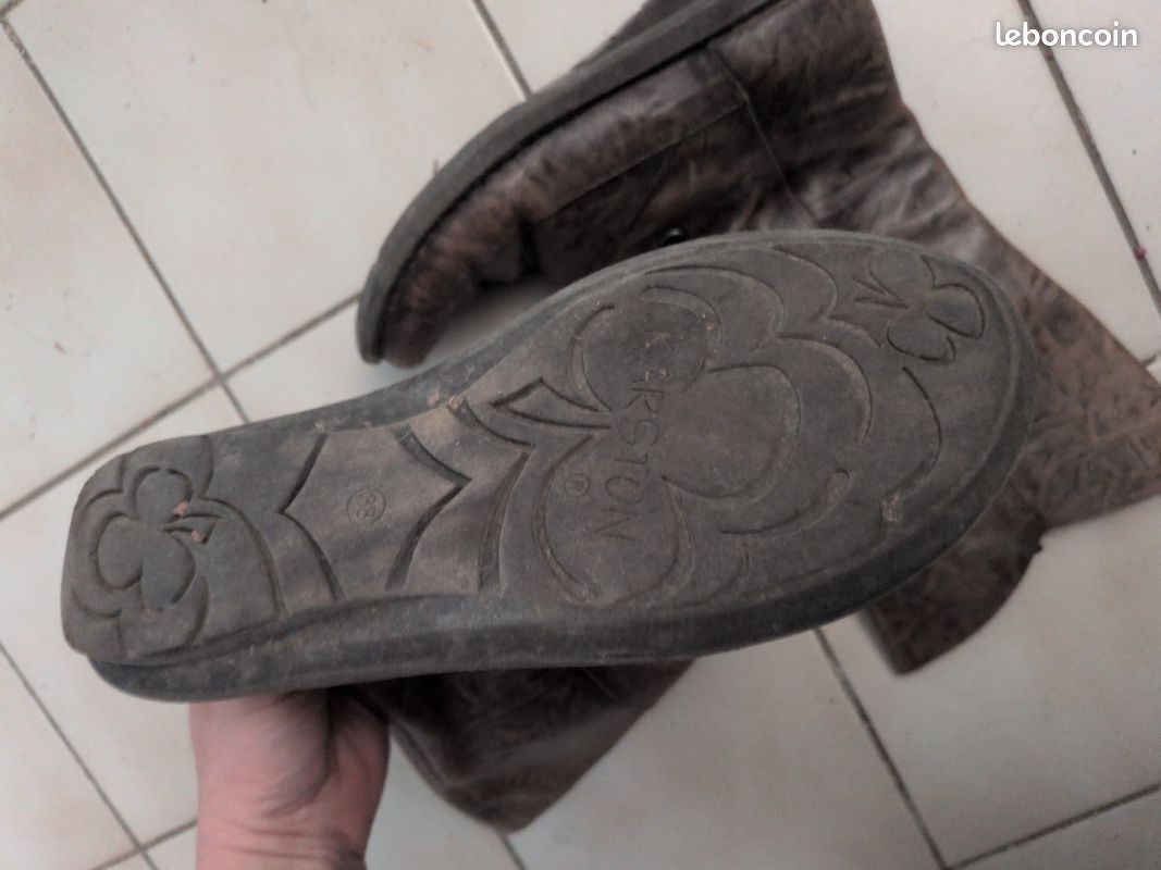 Bottes cuir (image 3)