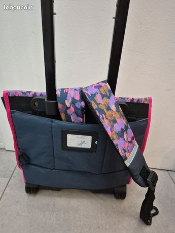 Cartable à roulettes enfant caméléon Accessoires Bagagerie