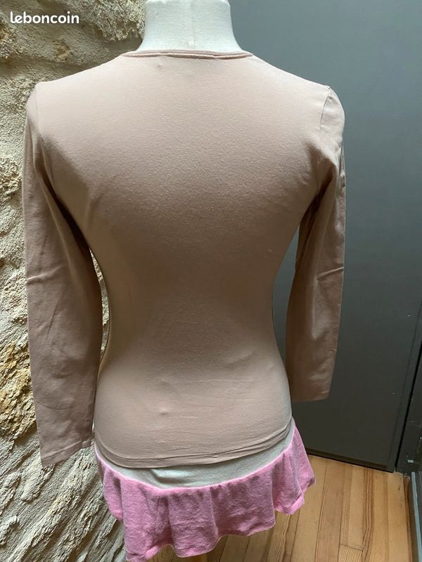 T-shirt manches longues, taille S (image 2)