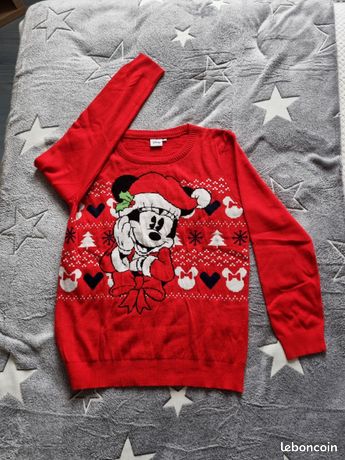 Sweat à Capuche Minnie Mouse Too Sweet Noël - Disney Officiel, Confortable & Festif