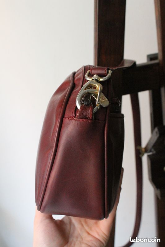 Céline sac à main modèle Triomphe vintage en cuir (image 8)