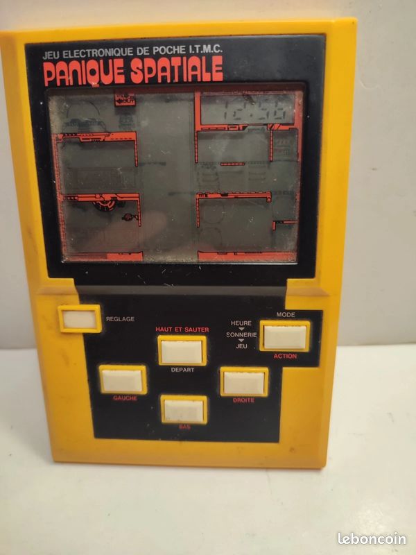 Jeu électronique Vintage Panique Spatiale I.T.M.C - Complet Avec Boîte Et Notice - Testé