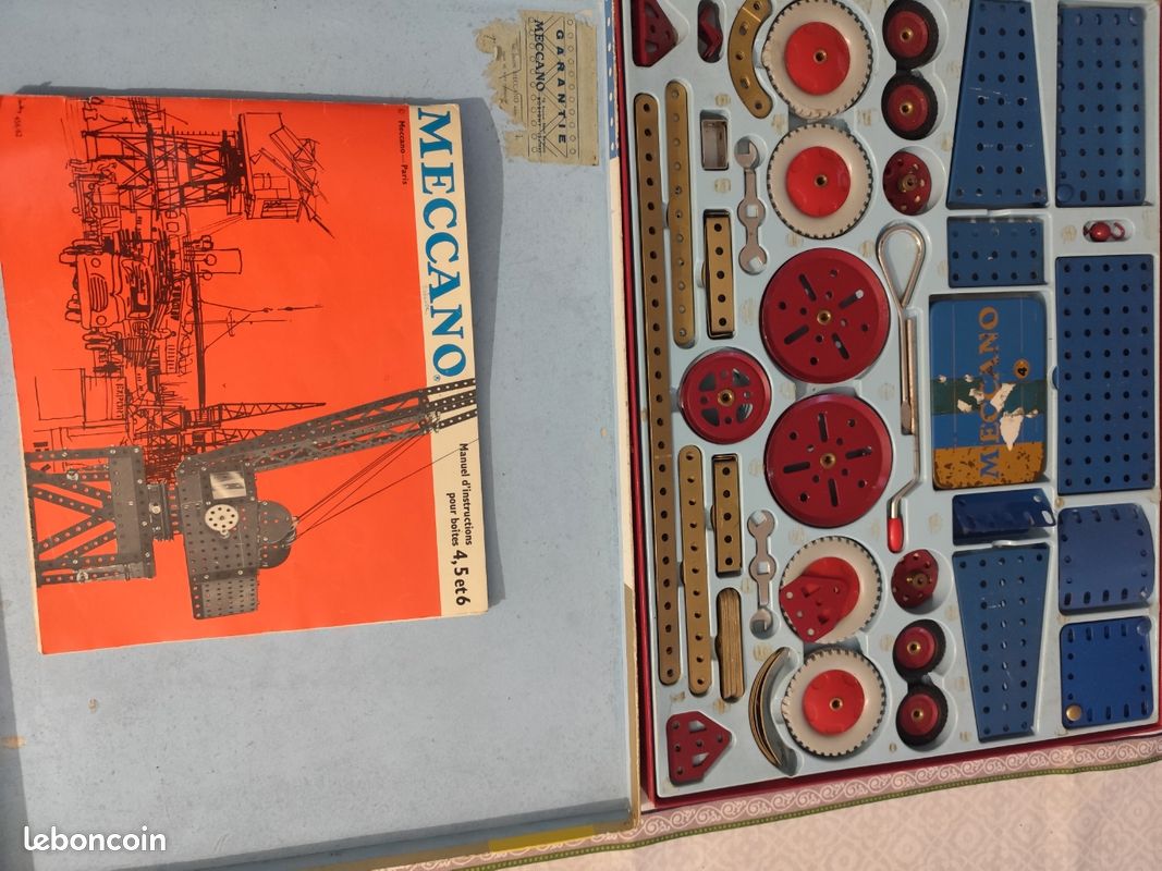 Jouets et jeux anciens Meccano