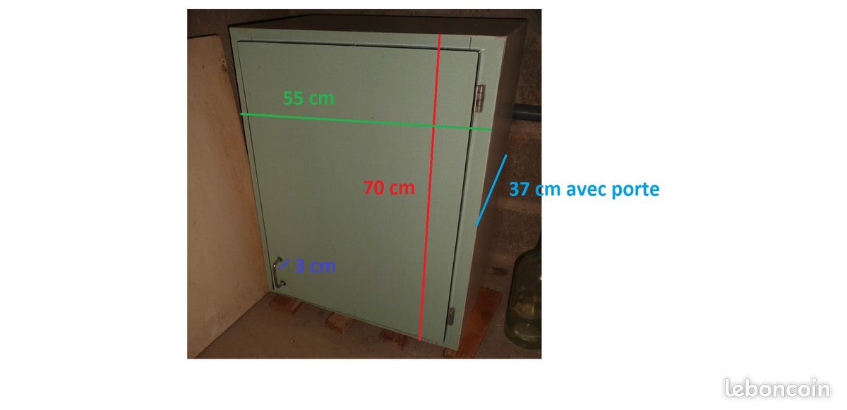 Meuble placard formica vintage (image 2)