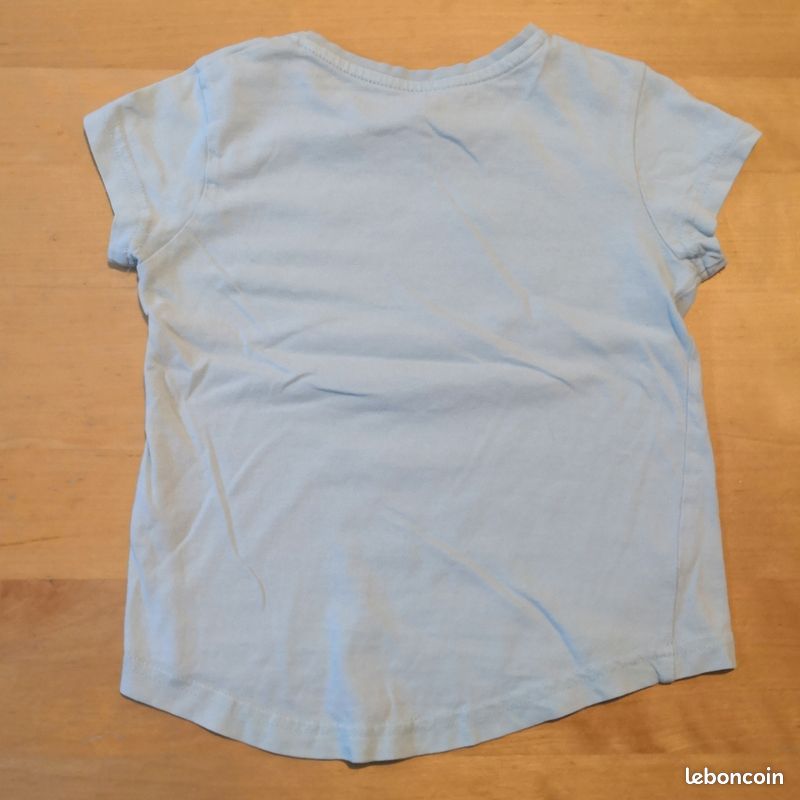 T-shirt Fille Koton Rose 7/8 Ans Col Ras Cou T-shirt Fille Koton Rose - Manches Courtes - Taille 7/8 Ans Col Rond Côtelé