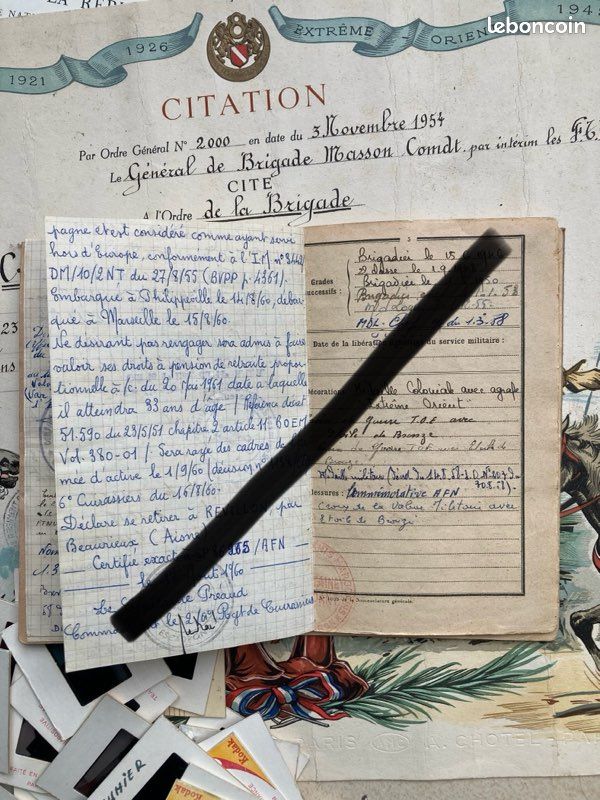 Grouping Indochine Spahis - Militaria (image 6)
