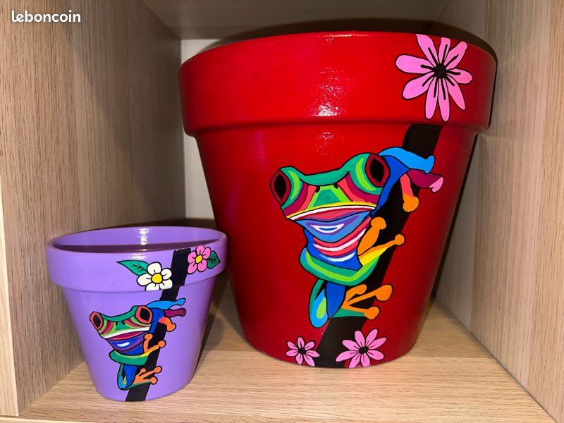 Pots peints à la main (image 1)