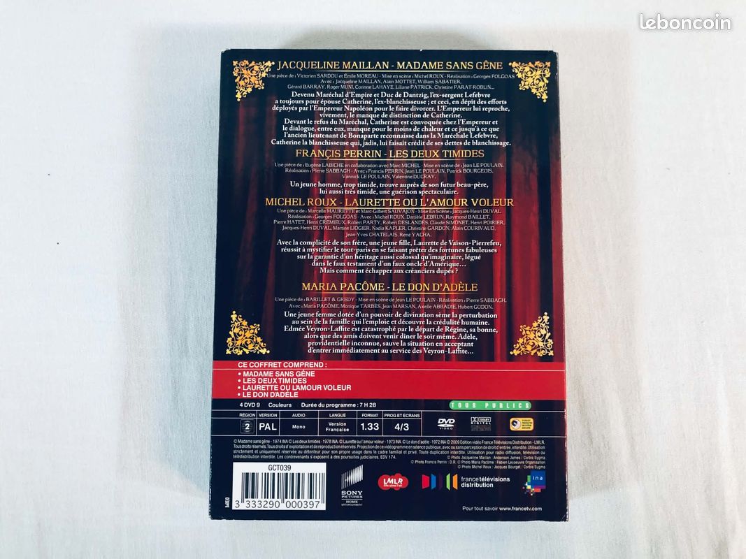 Coffret Au Théâtre ce Soir DVD FR Complet Très bon état (image 3)