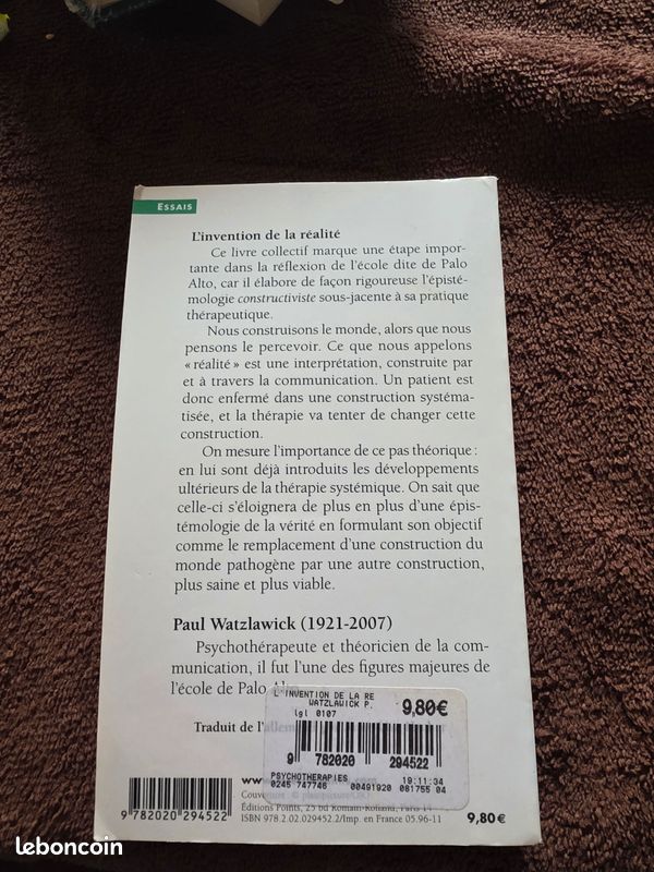 L'invention de la réalité vue de dos — LBC AT'Brocante Troyes