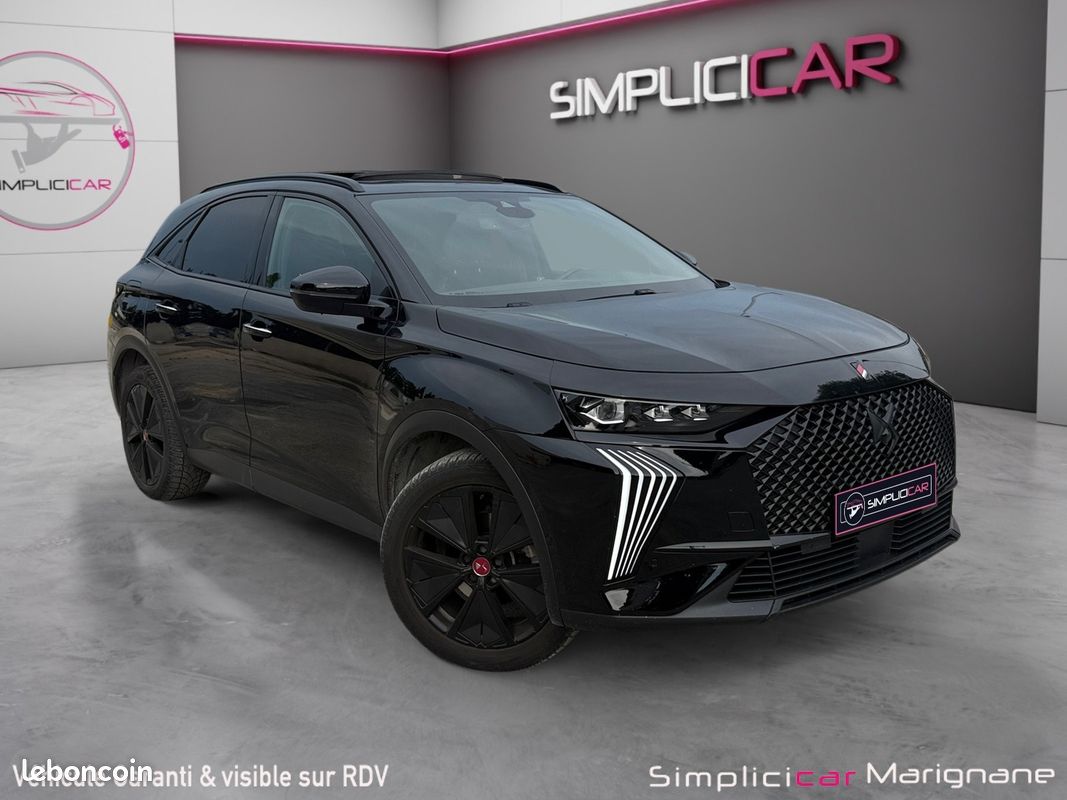 DS DS 7 BlueHDi 130 EAT8 Performance Line + Toit Ouvrant Camera Carplay Garantie 12 Mois (image 1)