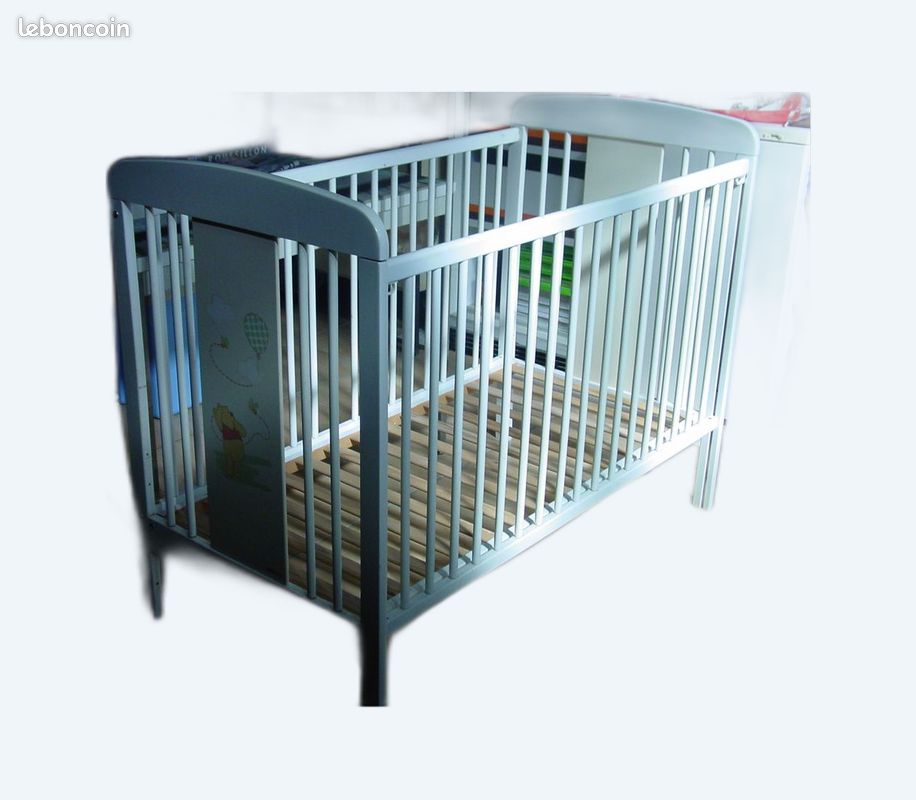 Lit de bébé a barreaux = 60 euros (image 1)