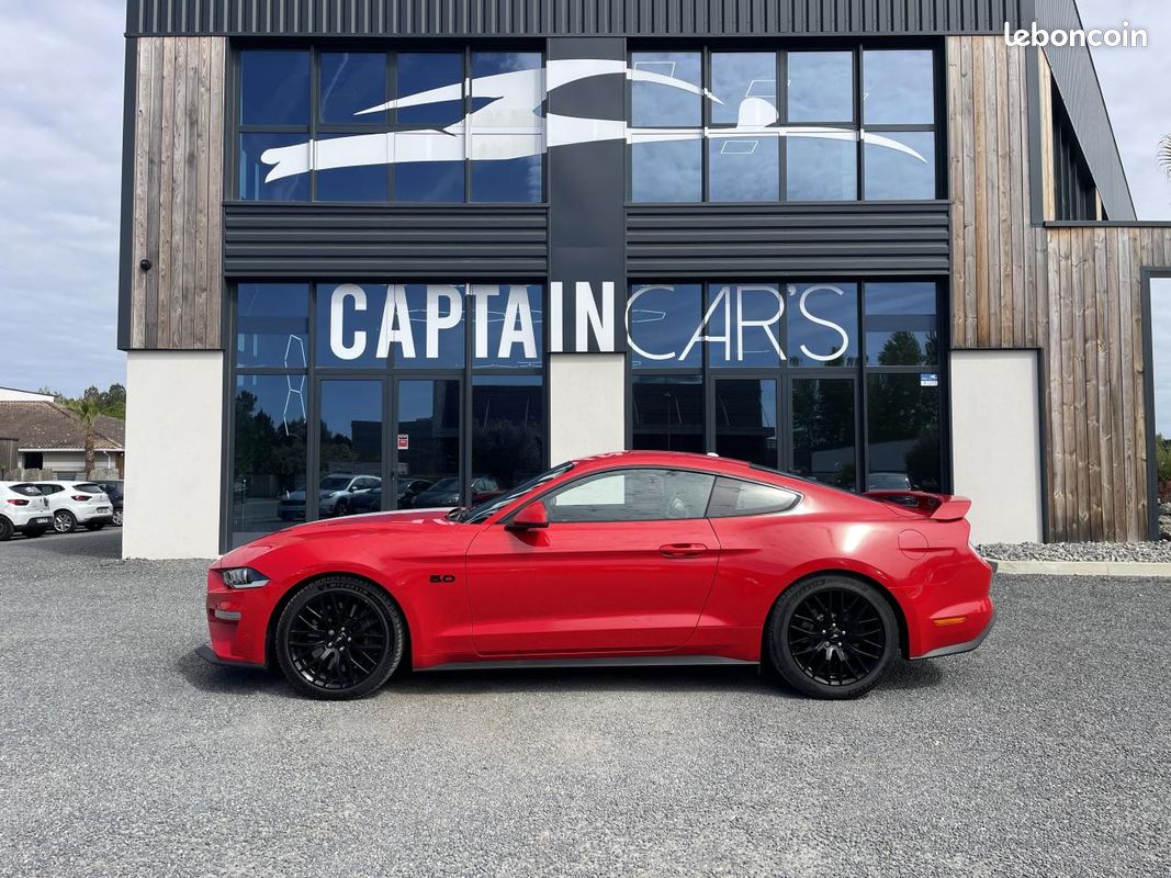 Ford mustang 5.0 v8 450 ch fastback coupe gt ph 2 recaro-fr-garantie 12 mois- (image 5)