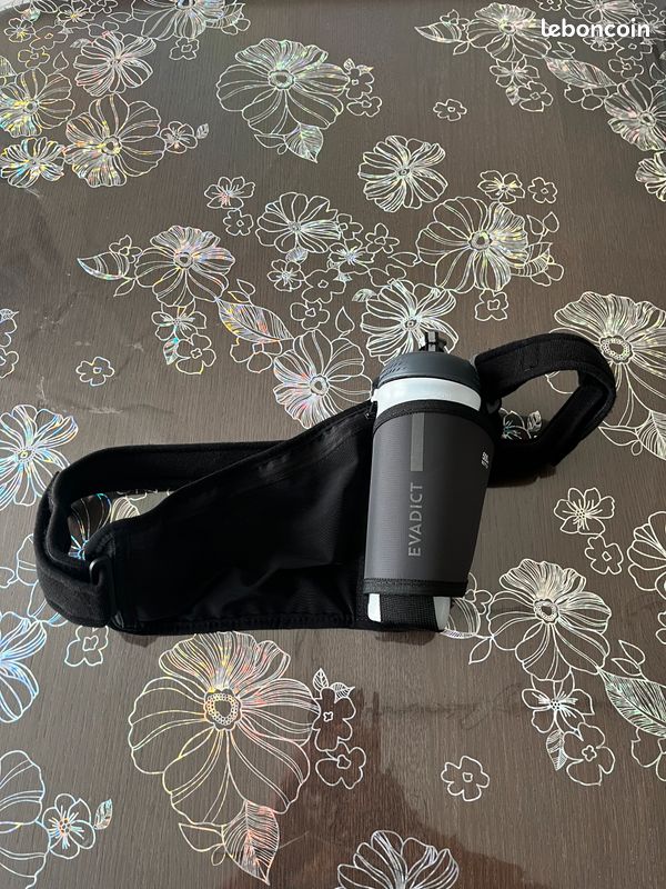 Ceinture porte-bidon trail running KALENJI + bidon 500ml (image 1)