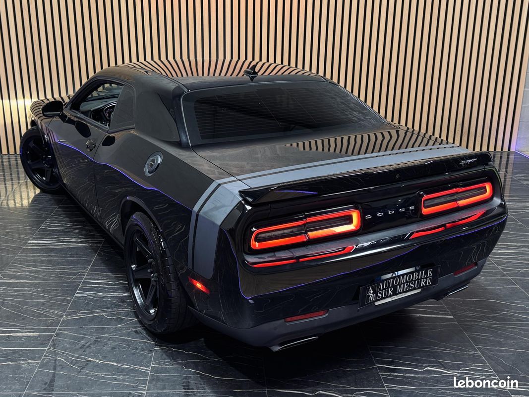 Dodge challenger 6.4l 485 srt scatpack hornet shaker immat fr sort de résvision etat neuf (image 20)