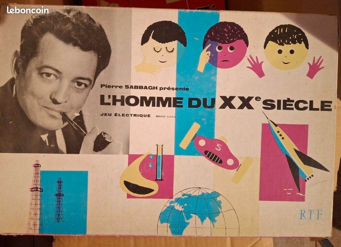Jeu Vintage 'Le Manège' RTF - Pierre Sabbagh, Jeu De Société Ancien, Occasion
