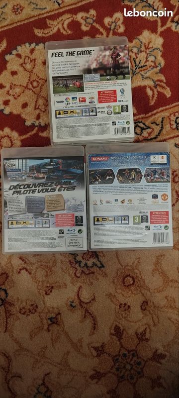 Jeux pour PS 3
8euros les 3 (image 2)