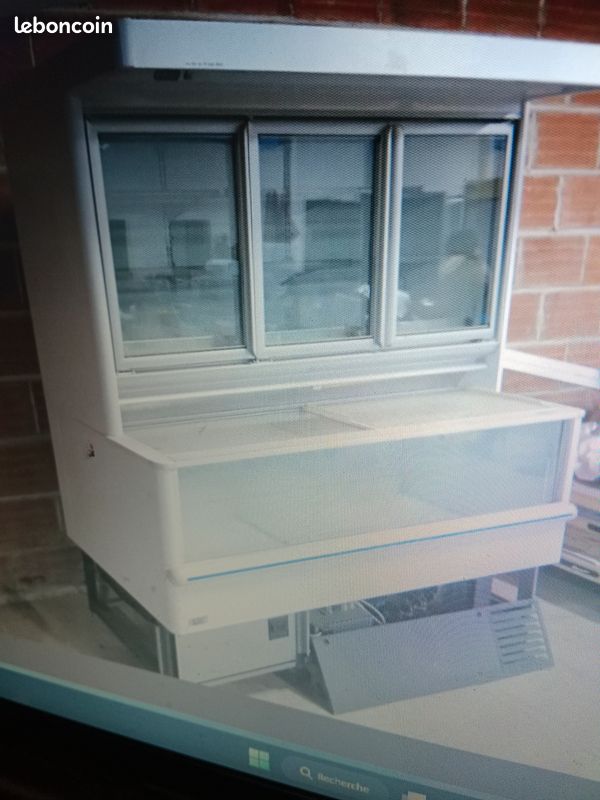 Vitrine congélateur professionnelle Bonnet Névé - froid négatif (image 1)