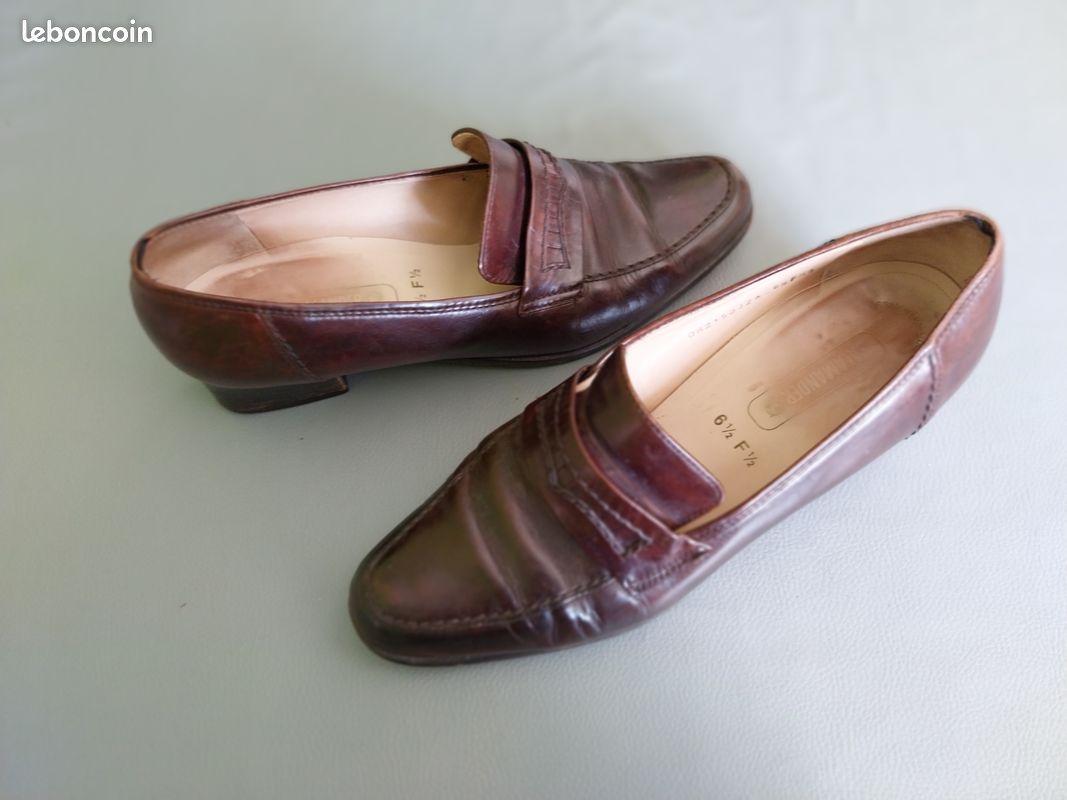 Mocassins marron femme –39,50– Salamander- vmjl Chaussures