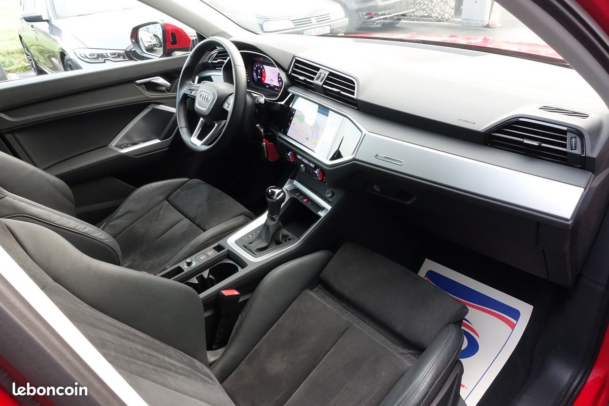Q3 35 Tfsi 150cv S-Tronic Cuir/Alcantara chauffant/Virtual Cockpit/Gps Europe/Caméra/Hayon élec/Garantie 12 mois (image 5)