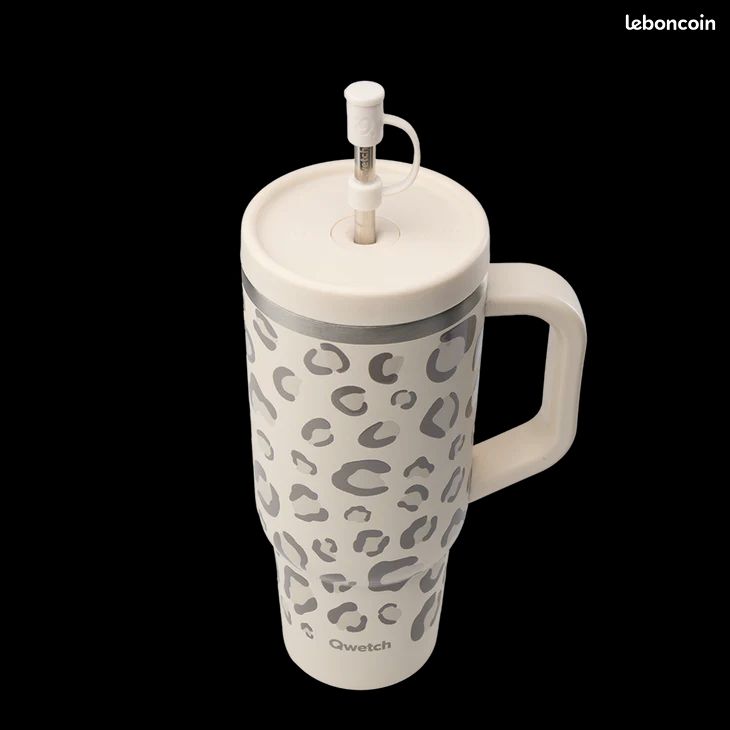 Neuve, Travel Cup isotherme + Bouchon étanche, QWETCH, 900ml (image 3)