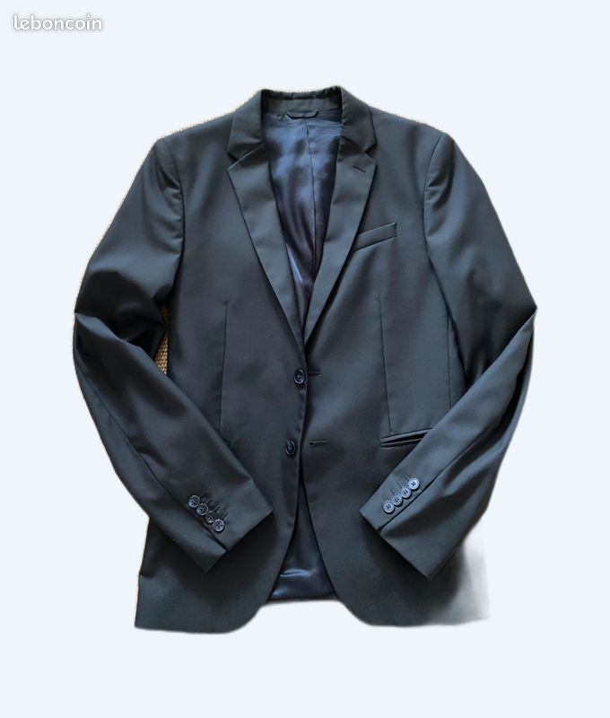 Blazer noir Benetton Taille 46 (image 1)