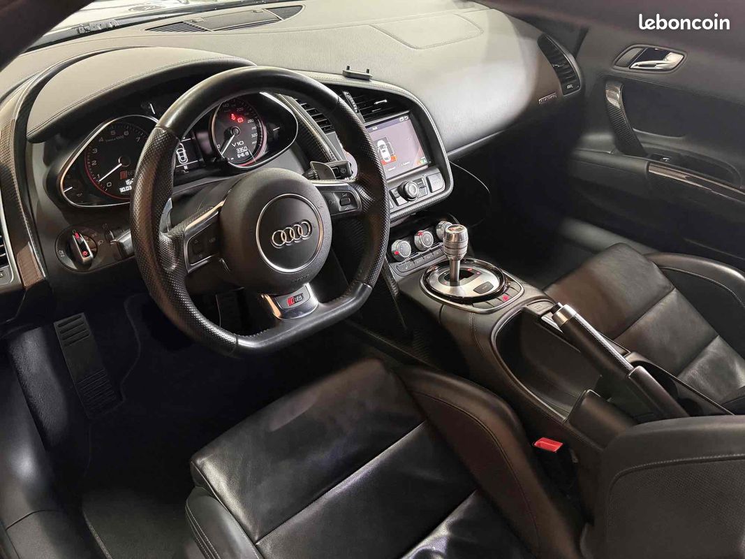 AUDI R8 5.2 FSI V10 "PLUS", 550 CV S-Tronic Quattro, 12/2013 - 65000 Km Francaise (image 6)