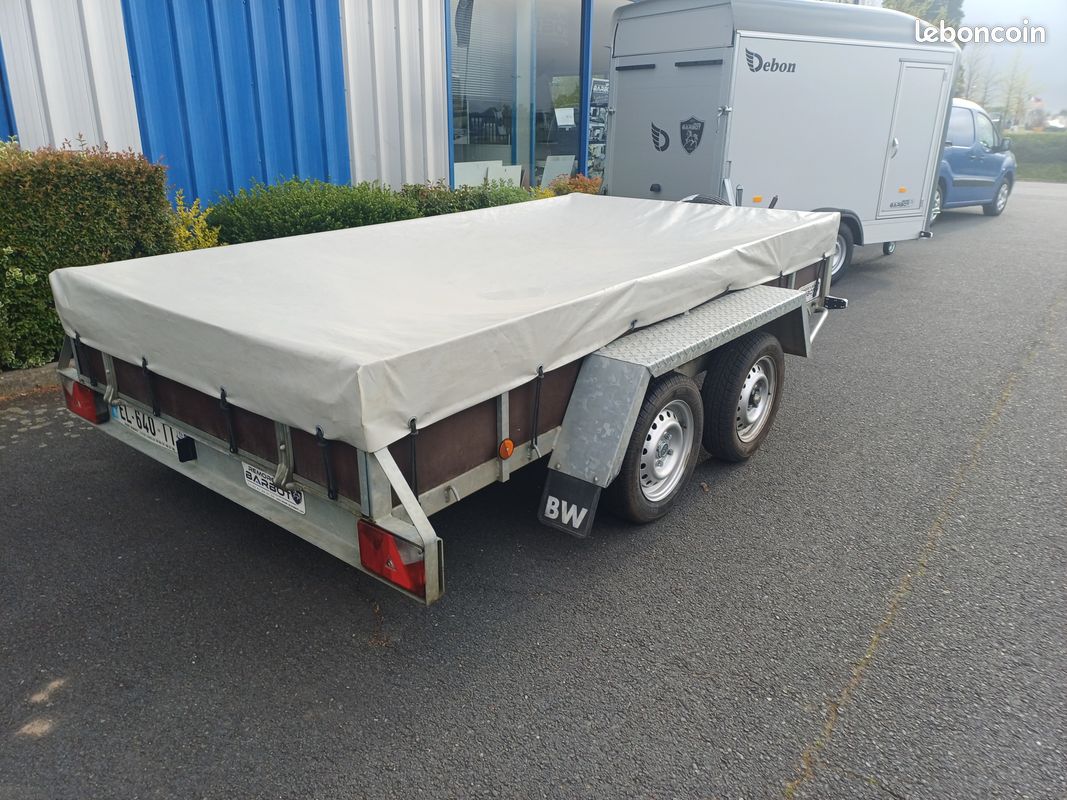 Remorque Occasion 1500 kg sans permis E (image 1)
