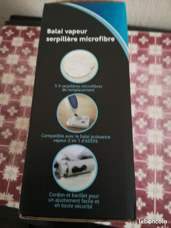 Serpillières pour balai vapeur Addis (image 2)