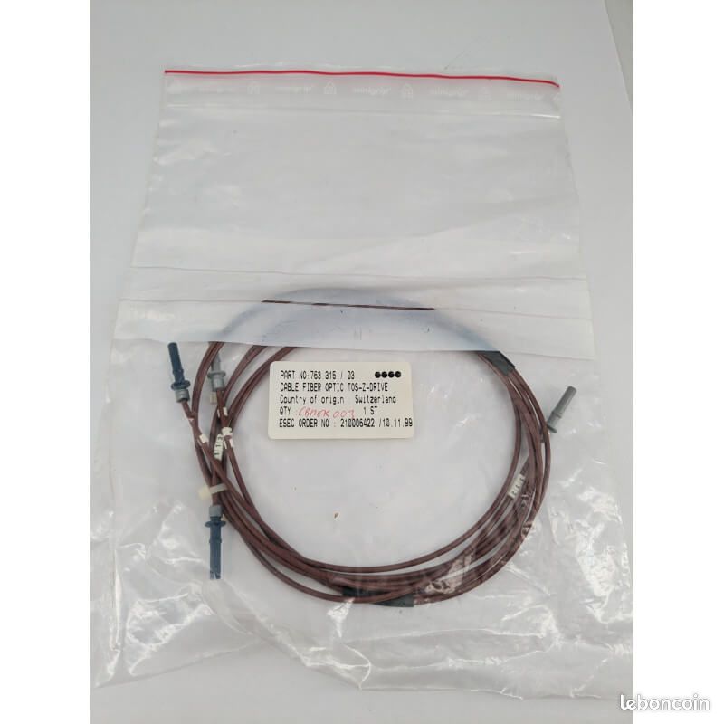 ESEC Lot de 5 cables fibre optique (image 2)