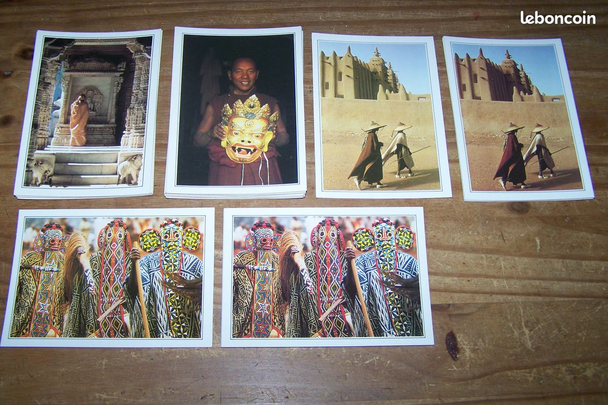 Cartes postales (8 vendues) tous thèmes en lot ou à l'unité (+ 92 doubles) (image 3)