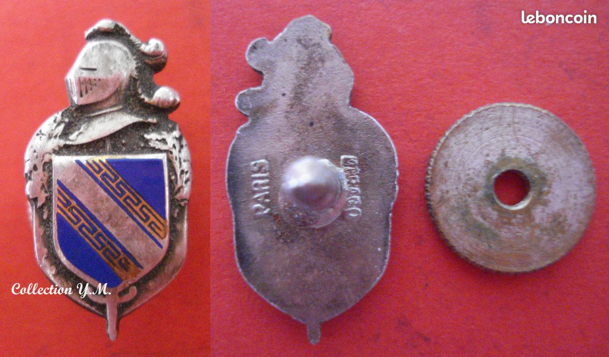 Coquelicot ou Poppy (insigne boutonnière émaillé monté sur pin's) NEUF