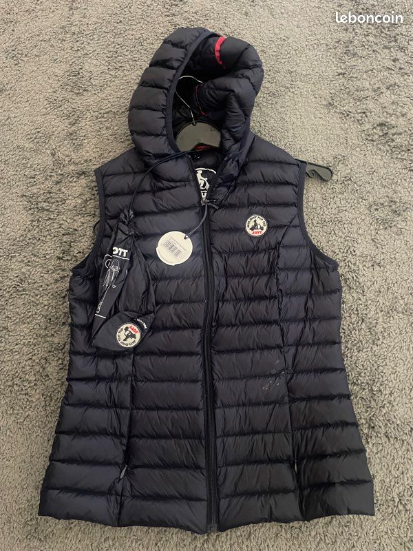 Sans Manche Doudoune Jott Femme Grise JOTT SEDA Veste Sans Manches