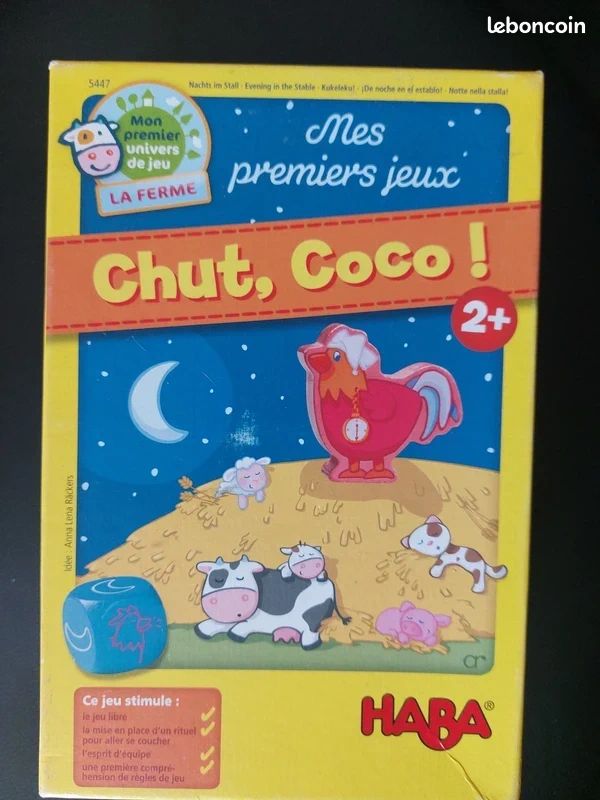 Jeu de marque Haba chut, coco (image 1)