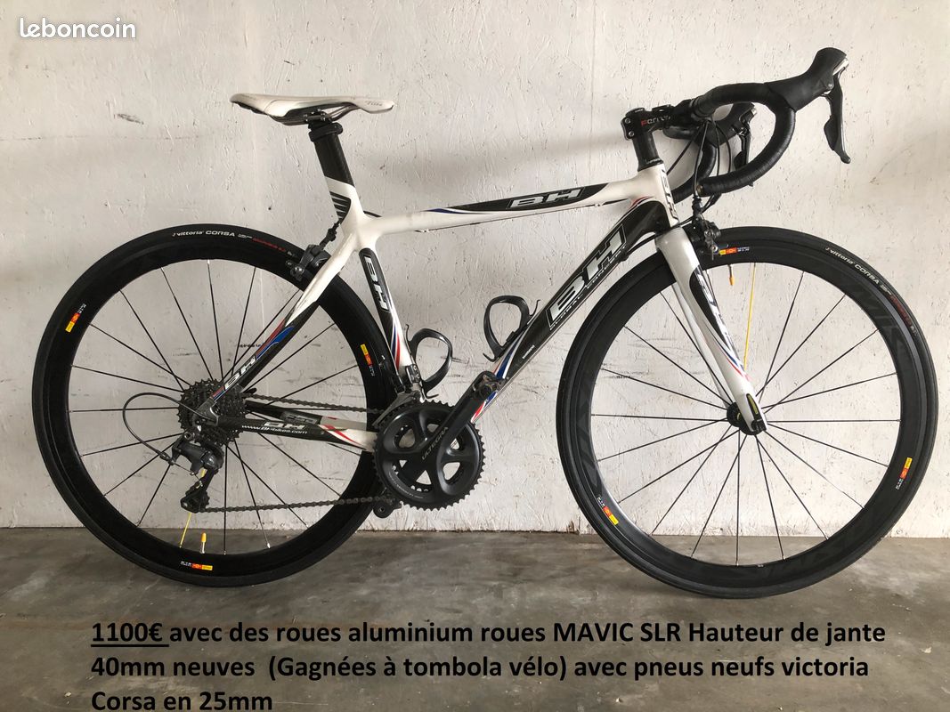 Vélo route BH Global concept G4 tout carbone Equipé en Shimano 