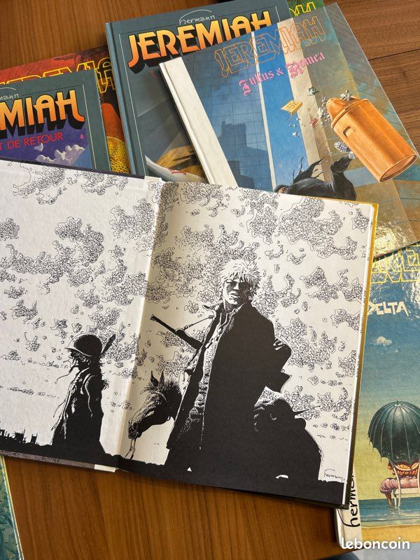 Lot de 9 albums BD de Jeremiah. Hermann 1982-1989 (image 4)