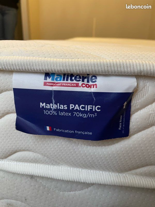 Lit : sommier matelas surmatelas (image 4)