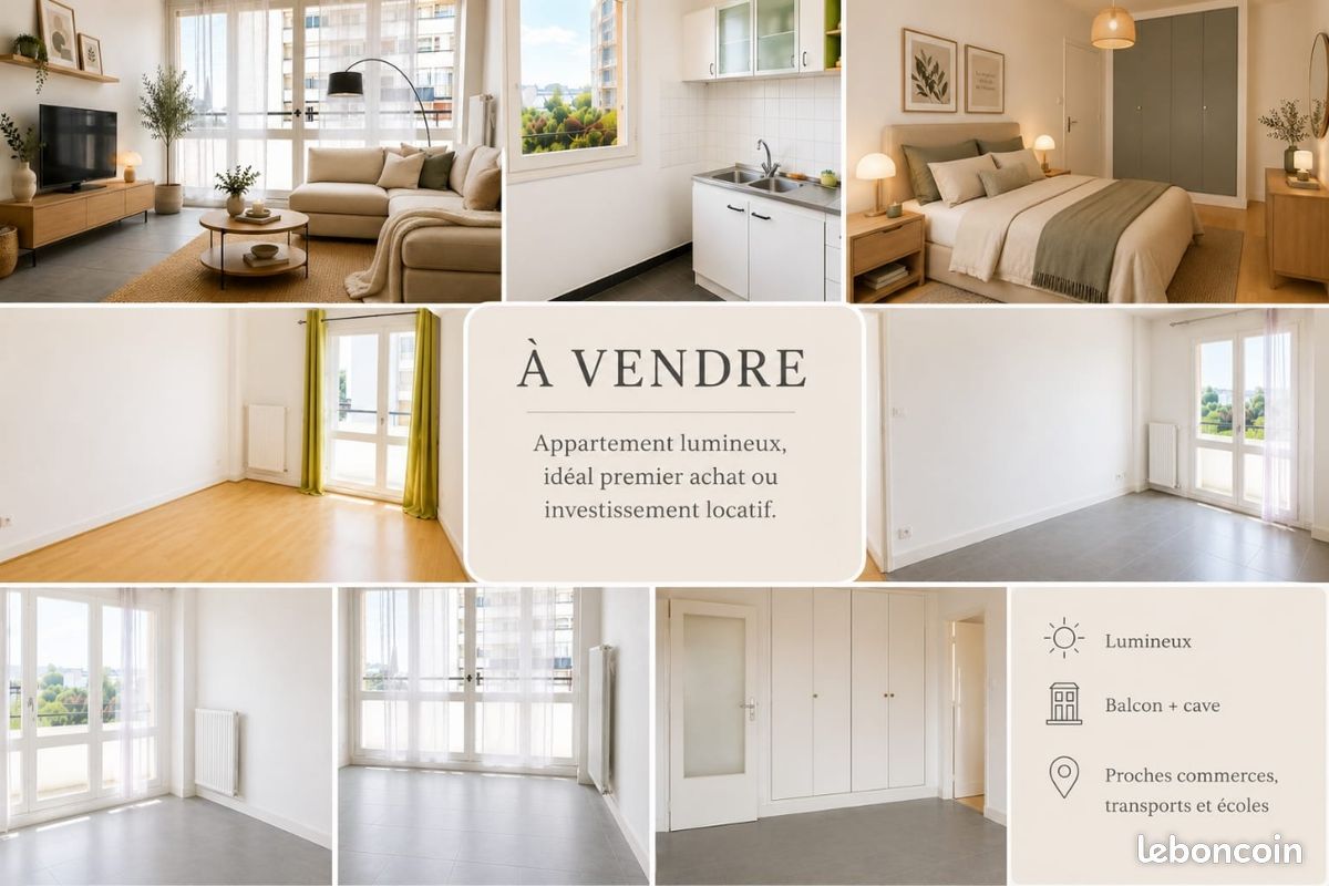 Appartement 2 pièces 47 m² · à Brest · 47 m² · 85 000 €